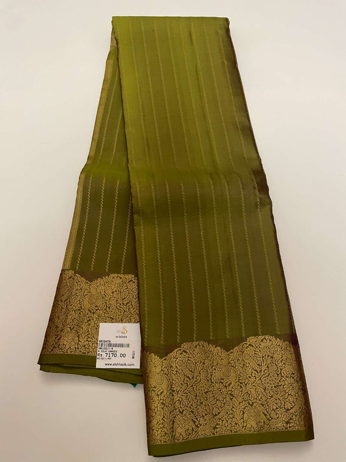 Kanchivaram Silk SBE152J1-5 By SRISHTA