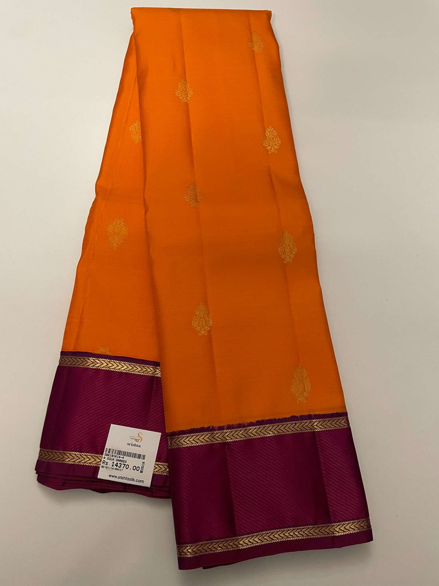 Kanchivaram Silk SBE191K14-4 By SRISHTA