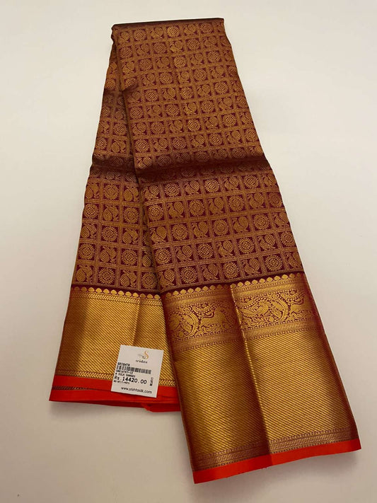 Kanchivaram Silk SBE187K7-12 By SRISHTA