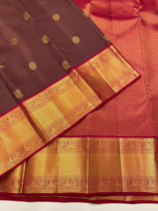 Kanchivaram Silk SBE191K4-1 By SRISHTA