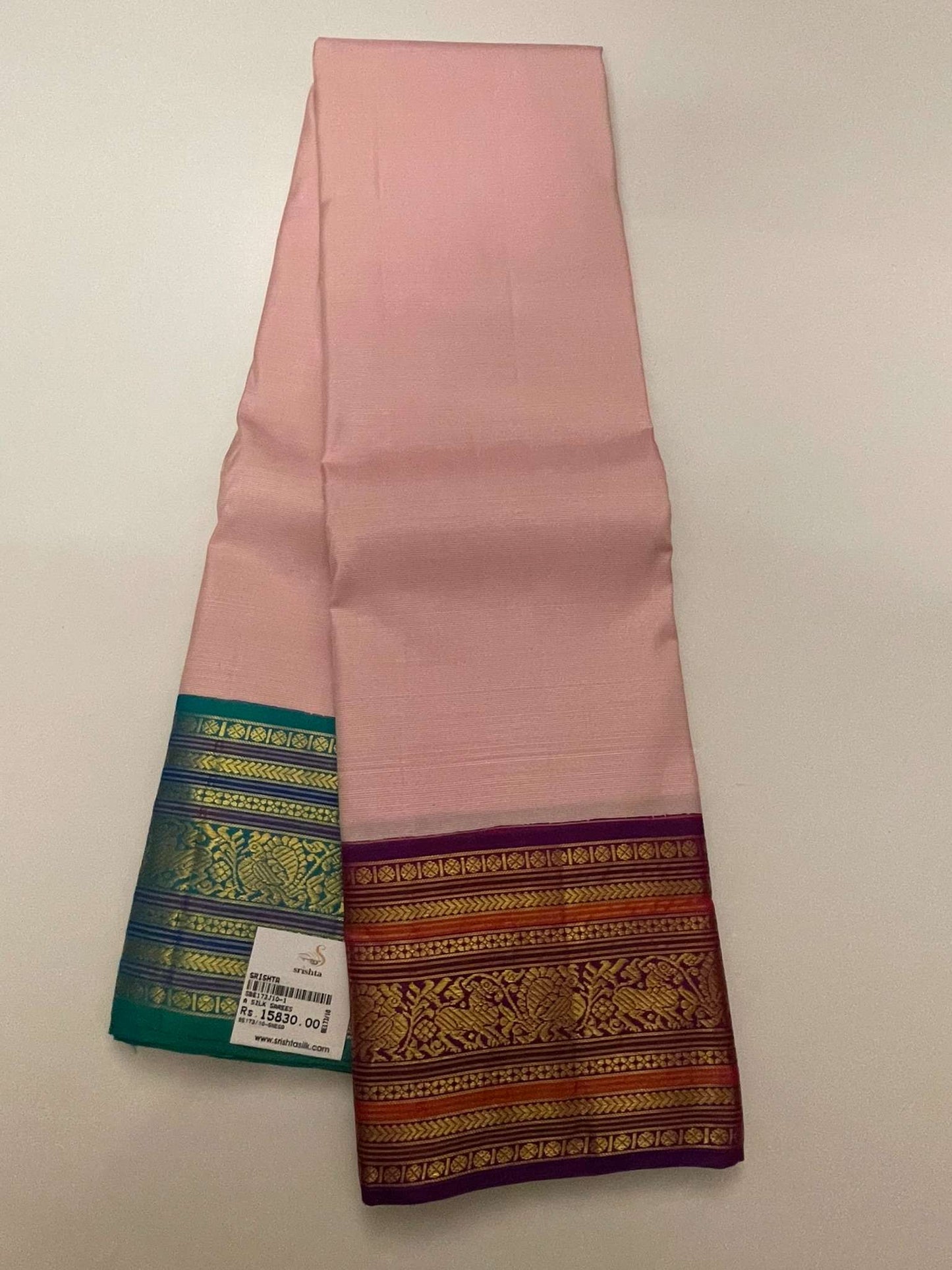Kanchivaram Silk SBE173J10-1 By SRISHTA